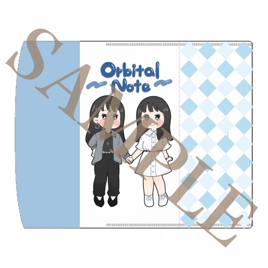 OrbitalNote×まんまるコラボグッズ「マスクケース」