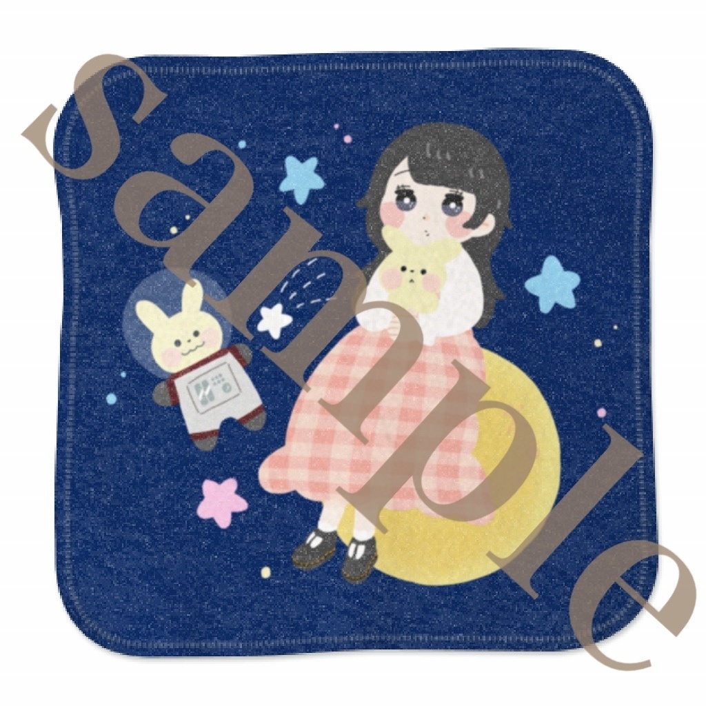 まんまるコラボグッズ「ハンドタオル」