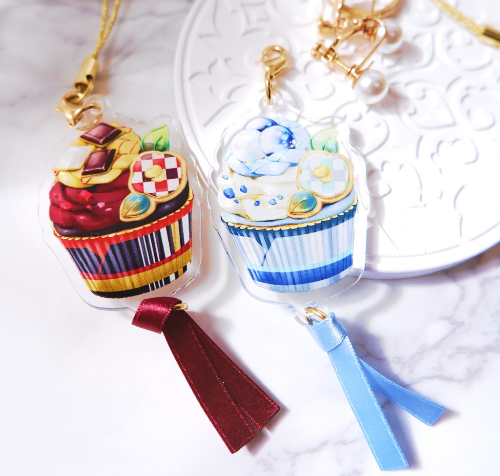 ペアストラップ&ステッカーセット