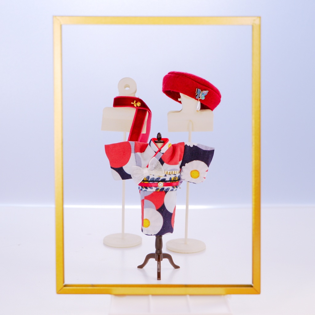 みずたまとデイジーの着物セット