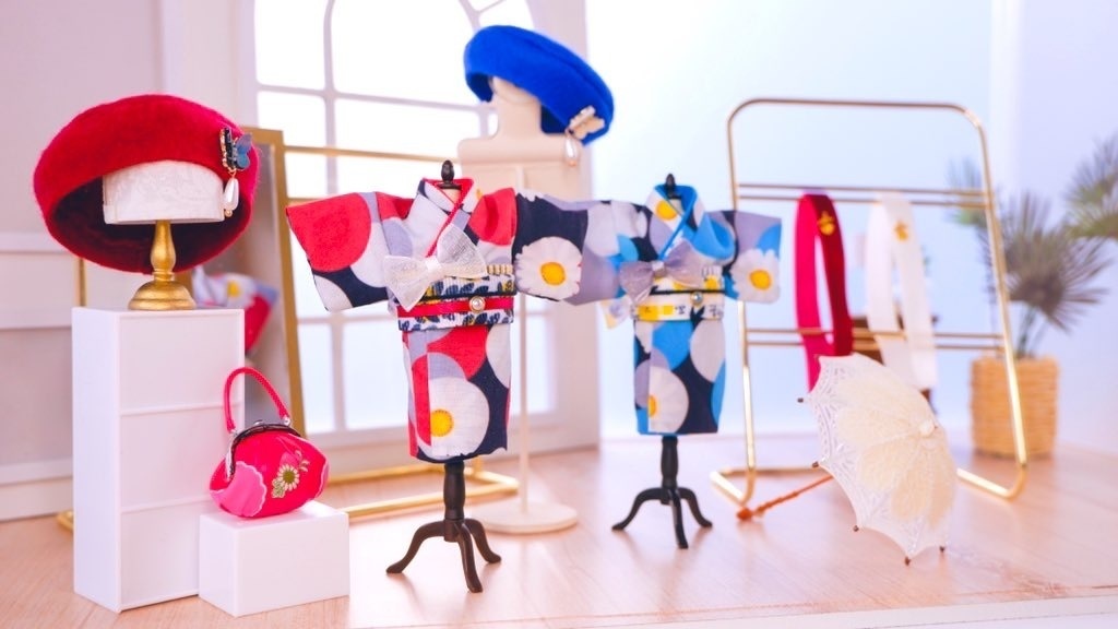 みずたまとデイジーの着物セット