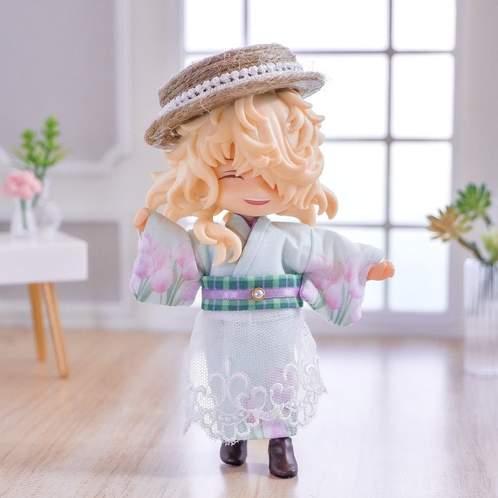 シンプルなカンカン帽