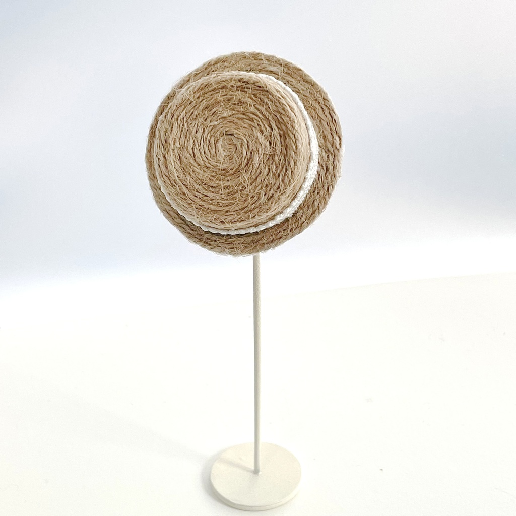 シンプルなカンカン帽