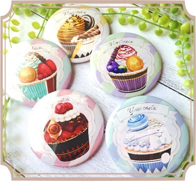 カップケーキ缶ミラーvol.1