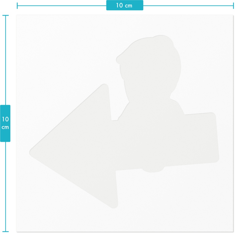 牽引ステッカー