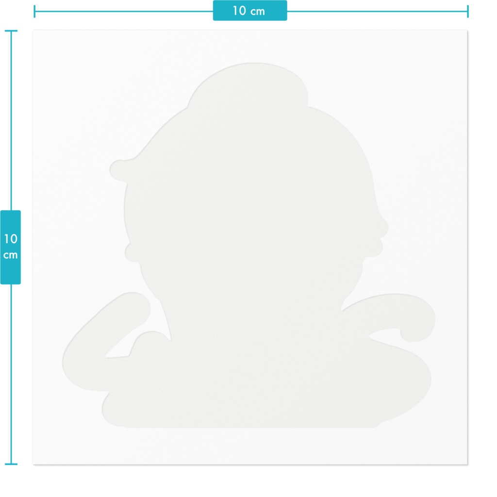 四輪操舵ステッカー