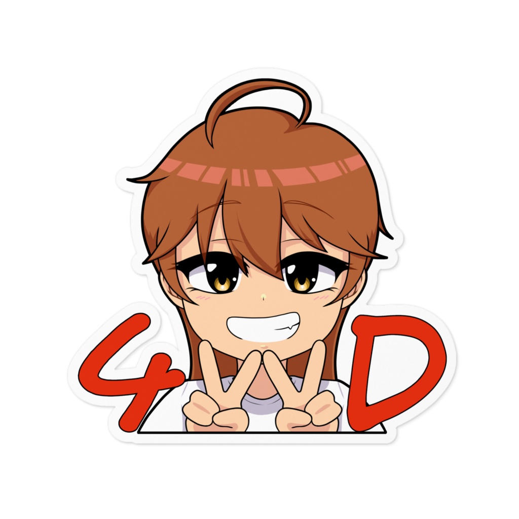 四輪駆動ステッカー