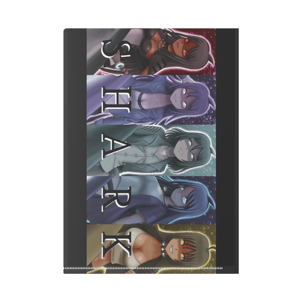 サメ類クリアファイル~サメ&擬人化キャラ~