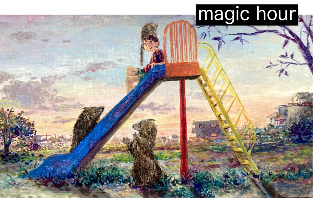 二人展「besto」ポストカード