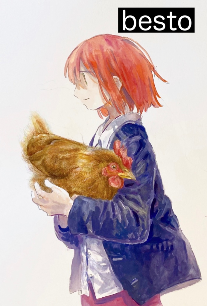 二人展「besto」ポストカード