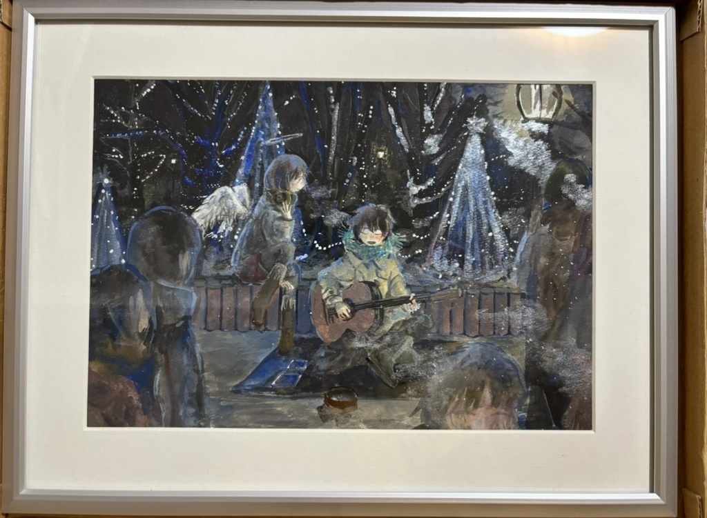 原画「思い出のなか」