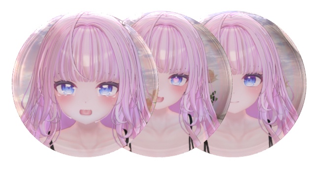 缶バッチ３つセット！