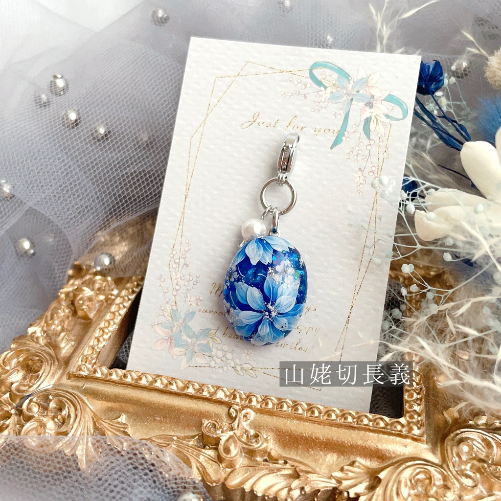 花加護の片耳飾り(ピアス)