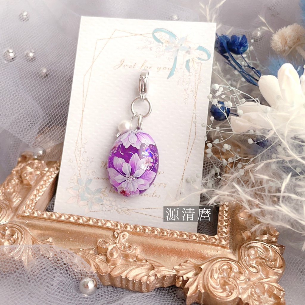 花加護の片耳飾り(ピアス)