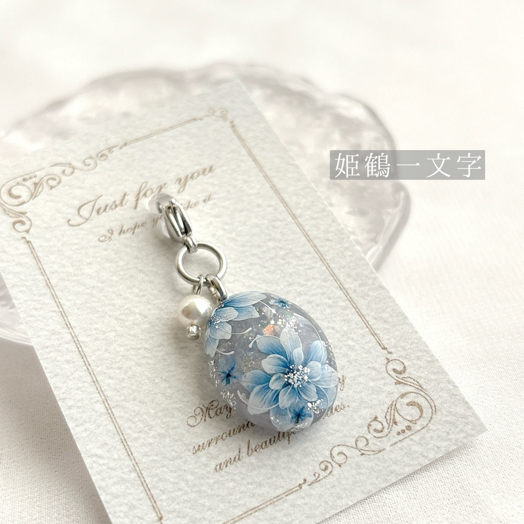 花加護の片耳飾り(ピアス)