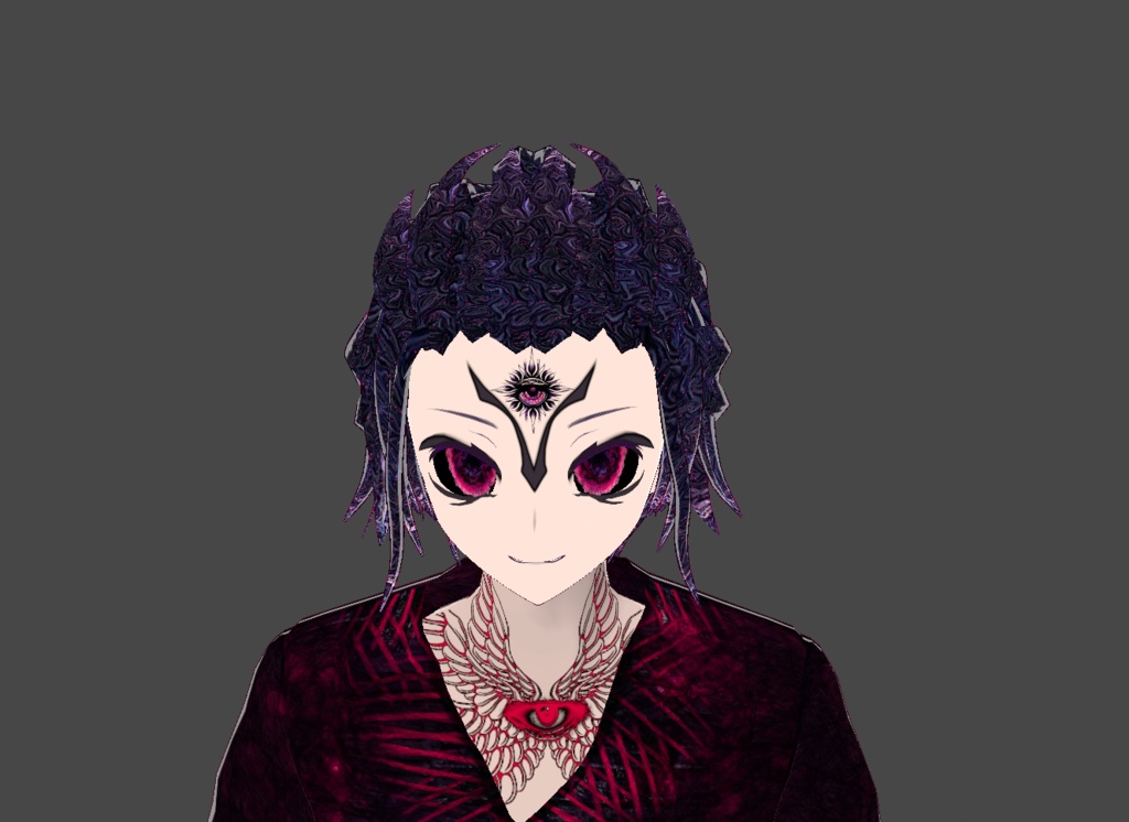 Model_Red_Evil_Eye