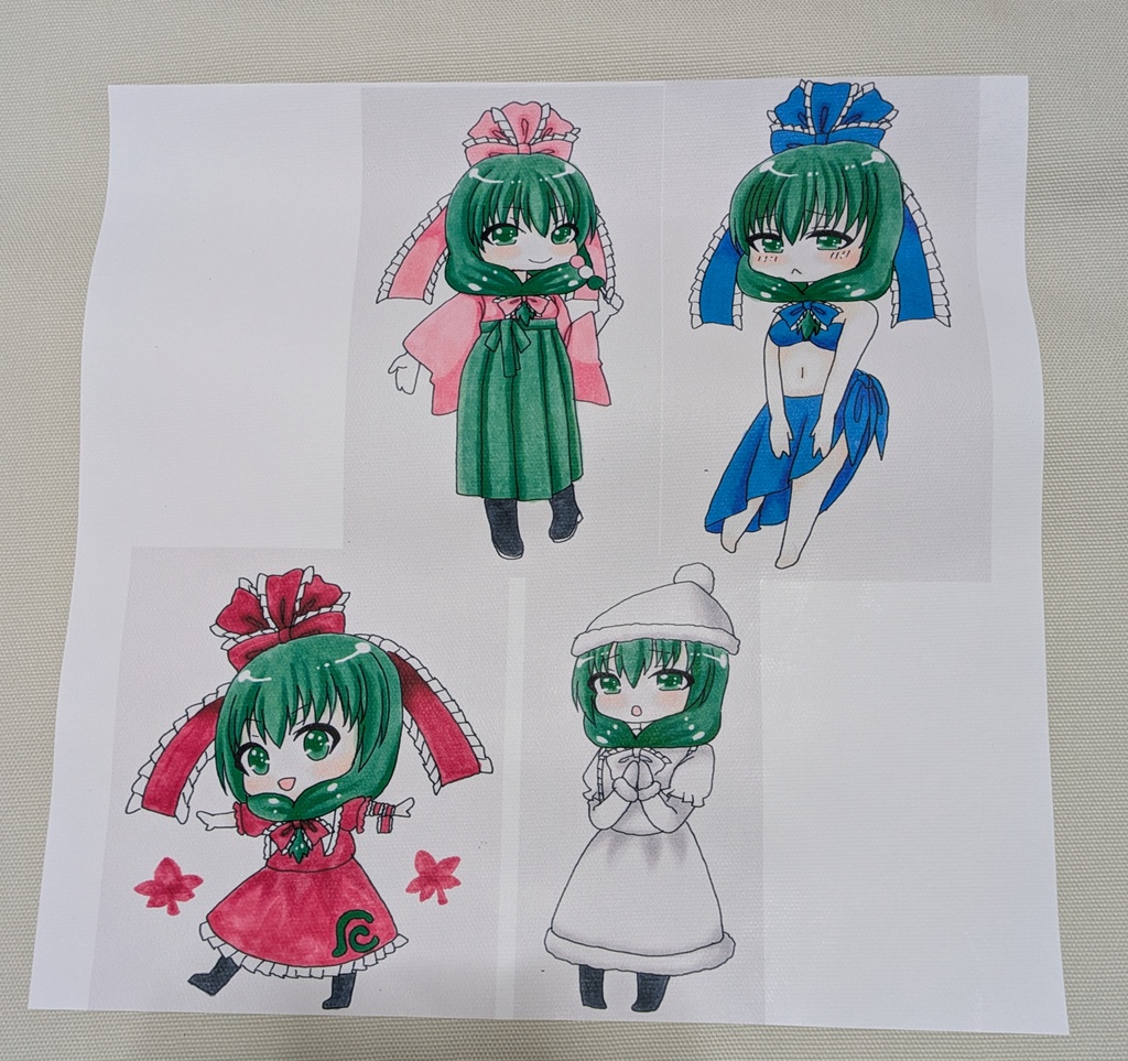 四季雛ちゃんトートバッグ