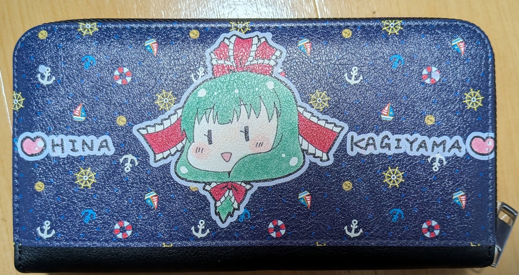 【グッズ新作】鍵山雛の長財布【例大祭23】