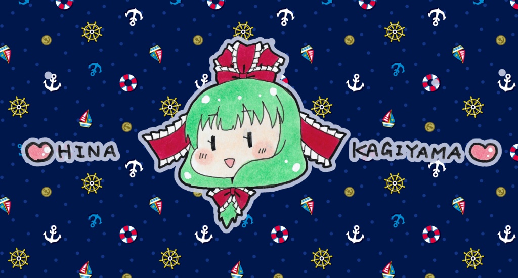 【グッズ新作】鍵山雛の長財布【例大祭23】