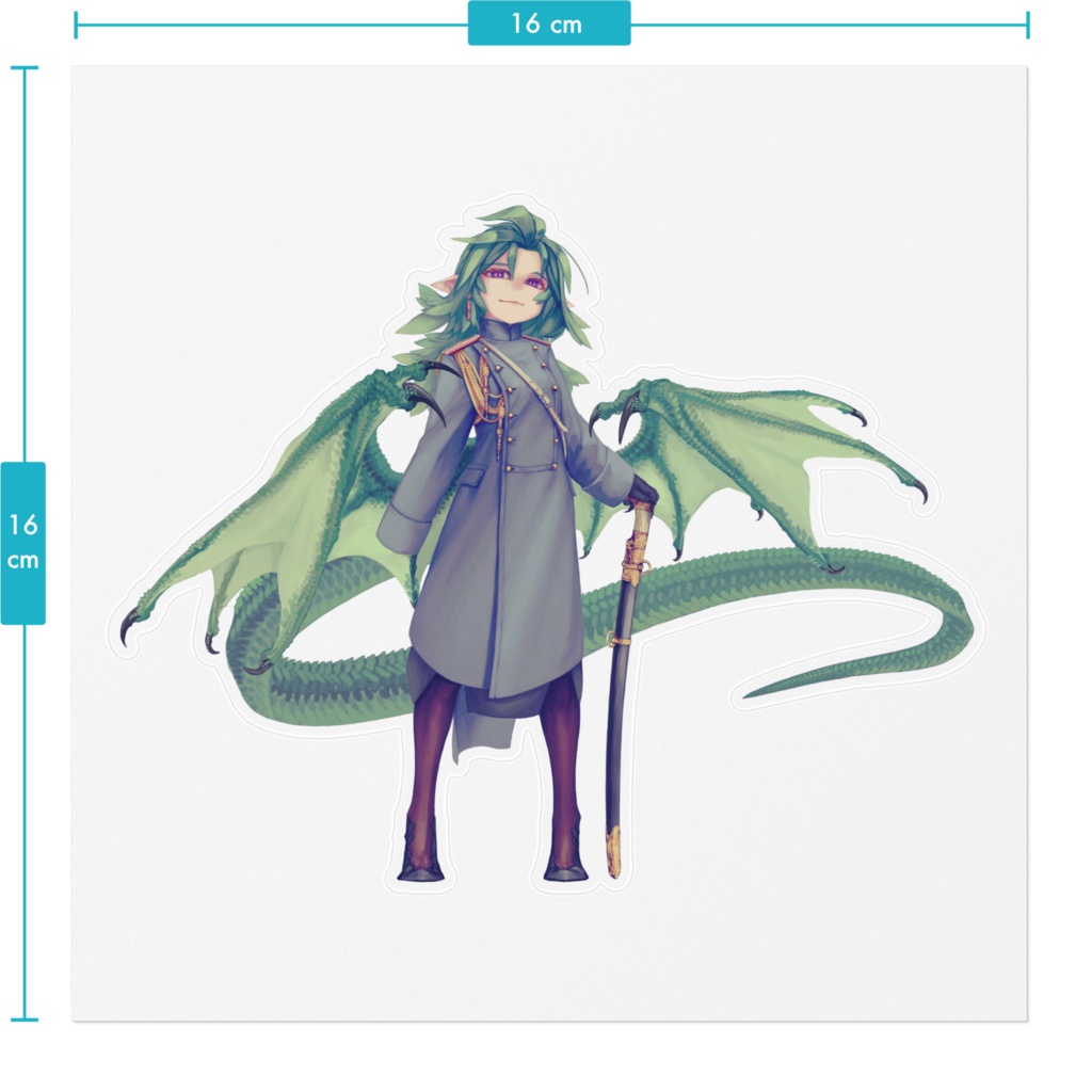 オリガ・ヴァシーリエヴナ@ステッカー -正装-