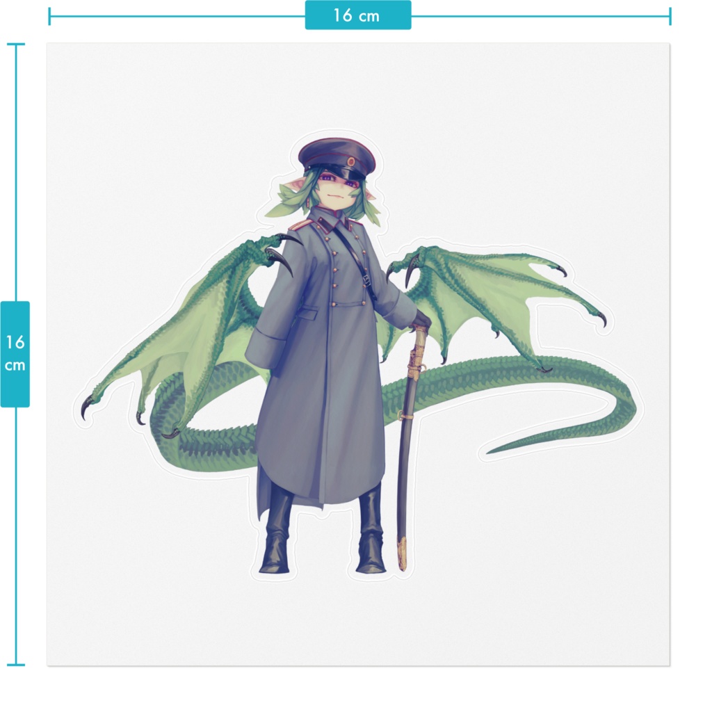 オリガ・ヴァシーリエヴナ@ステッカー -外勤冬服-