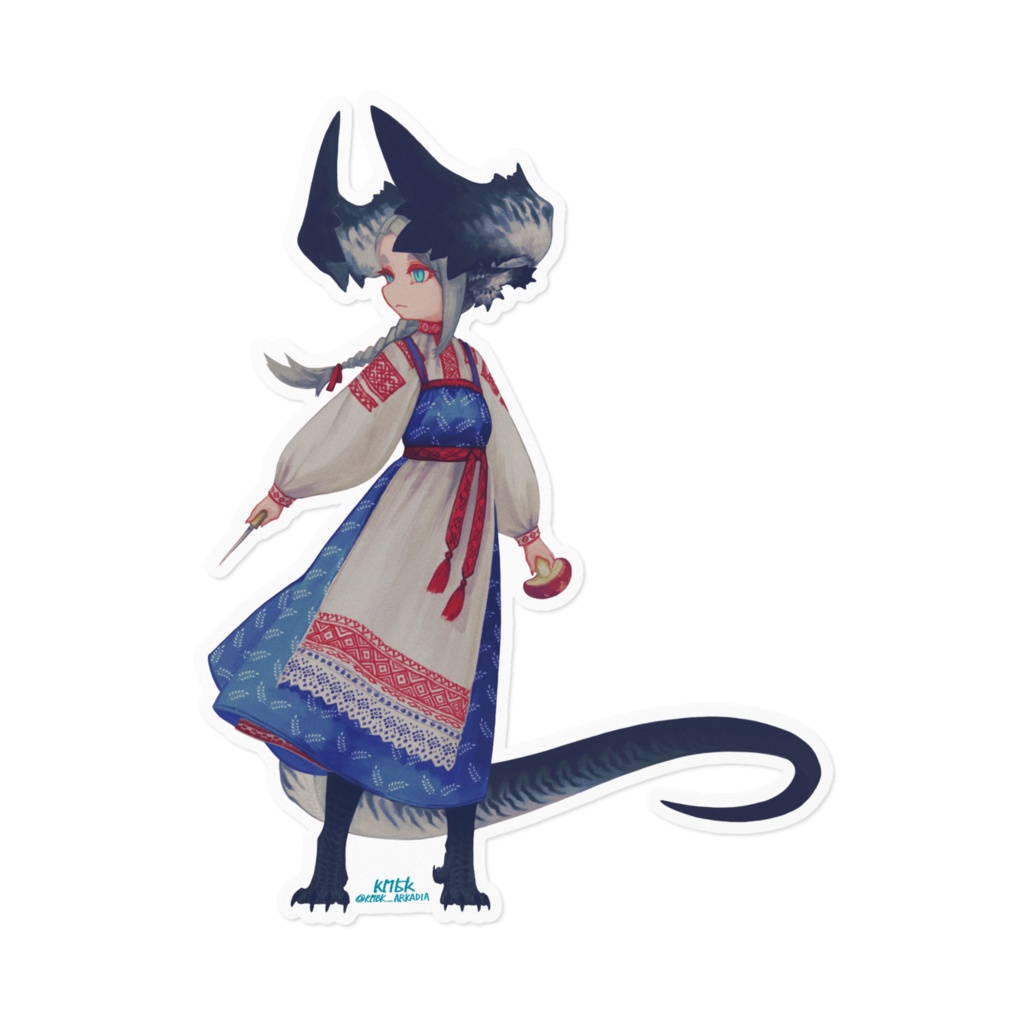 キノコ狩りの竜