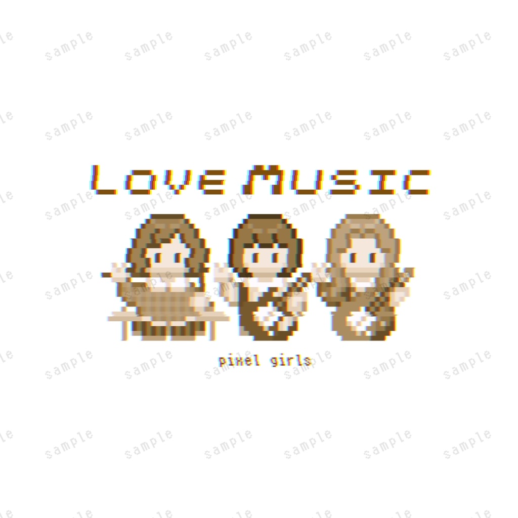 ピクセルガールズ　Tシャツ