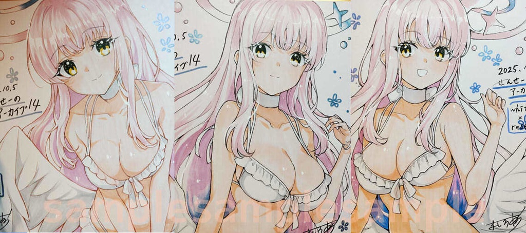 リクエスト色紙