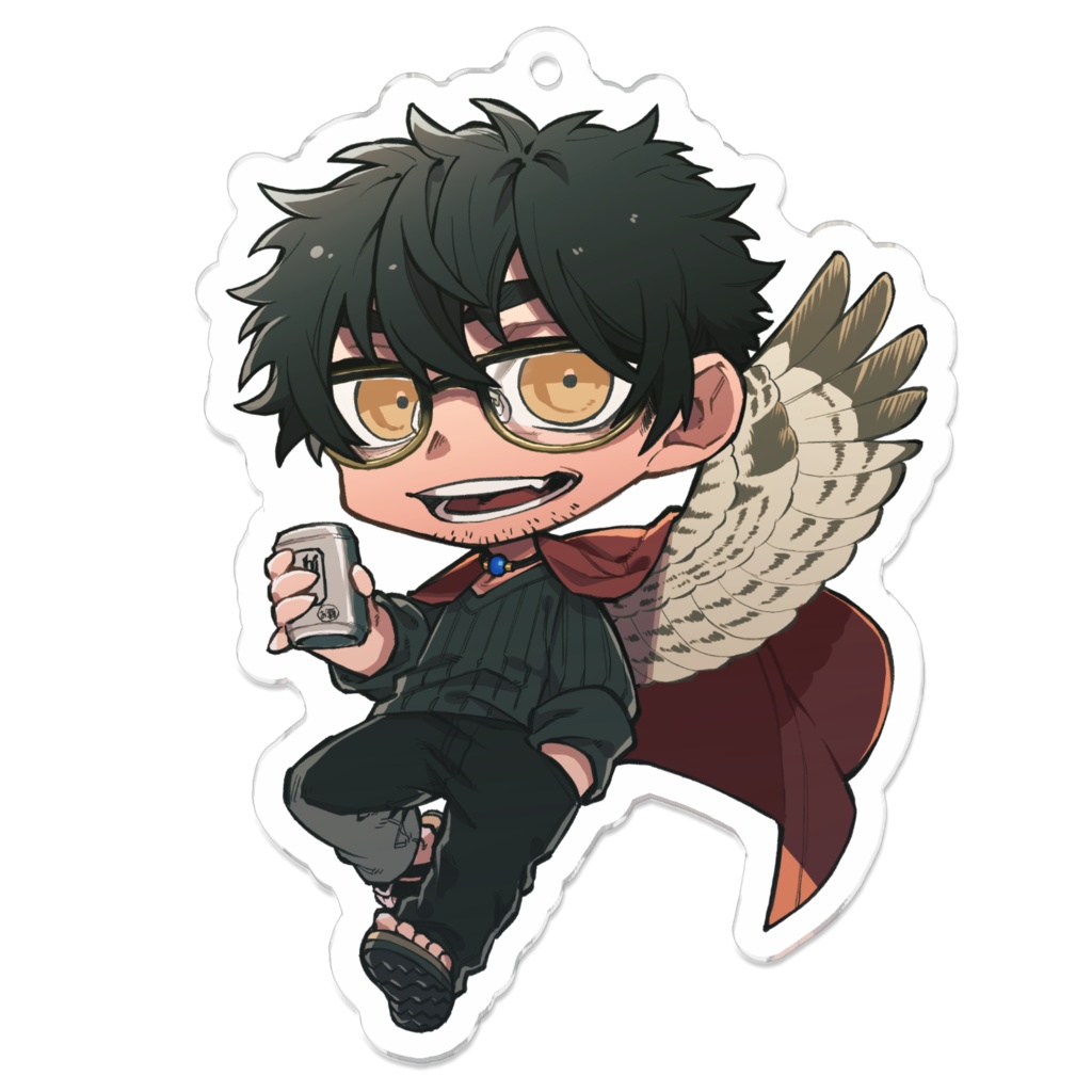 代理おじさんアクキー