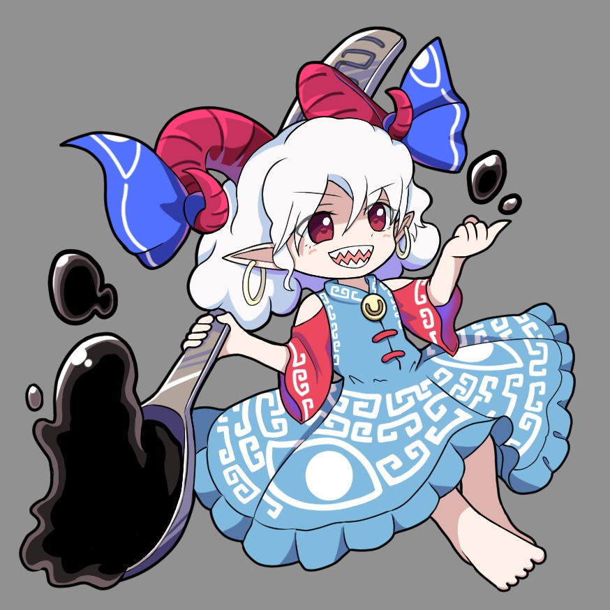 饕餮アクリルキーホルダー