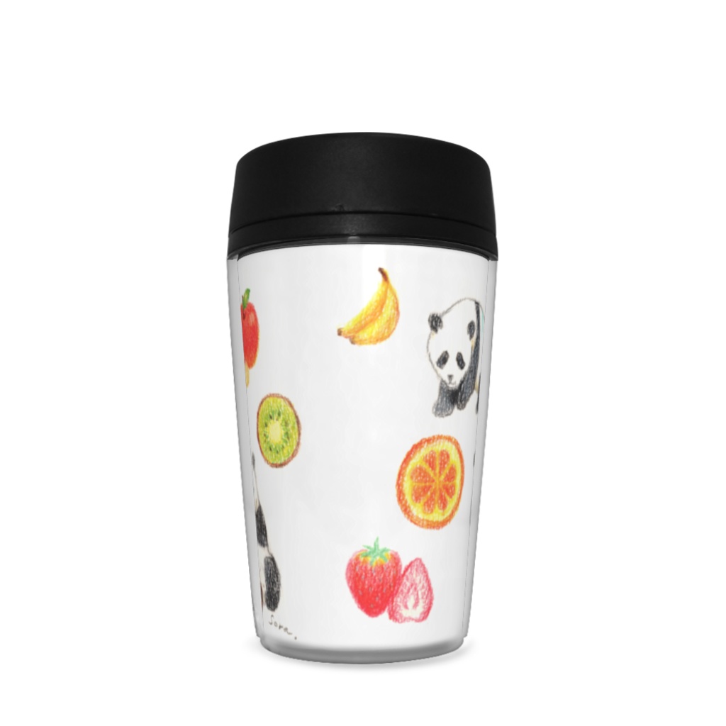 こパンダとフルーツ★タンブラー