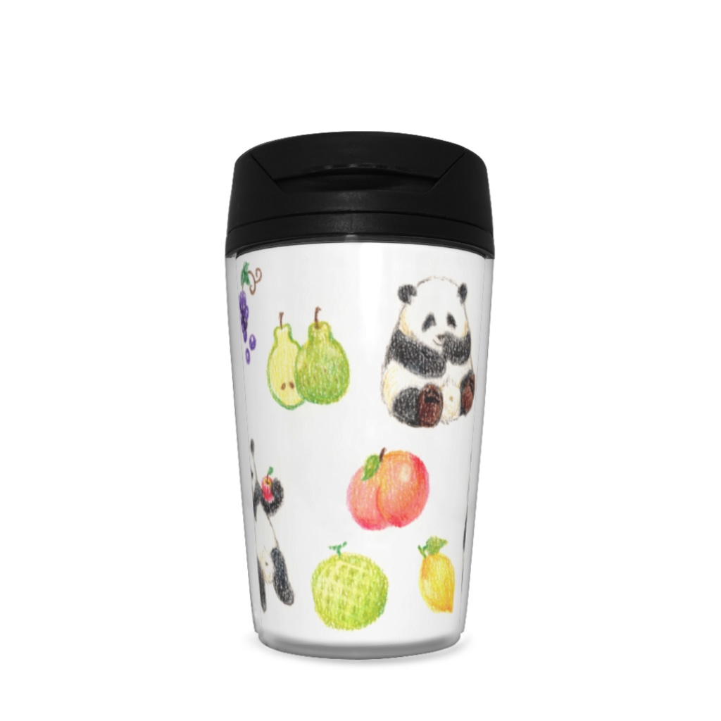 こパンダとフルーツ★タンブラー