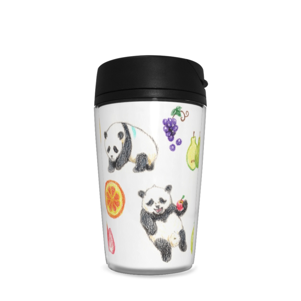 こパンダとフルーツ★タンブラー