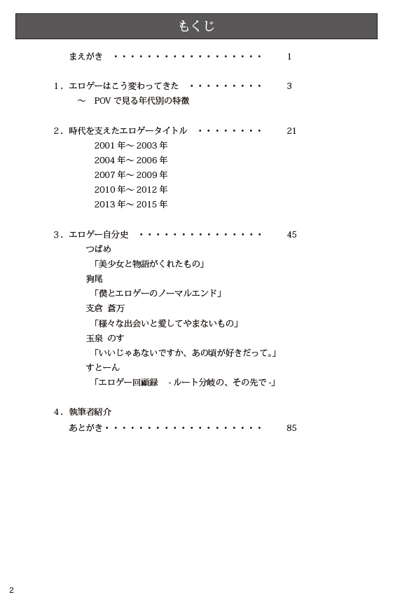 あのころのエロゲーの話をしよう