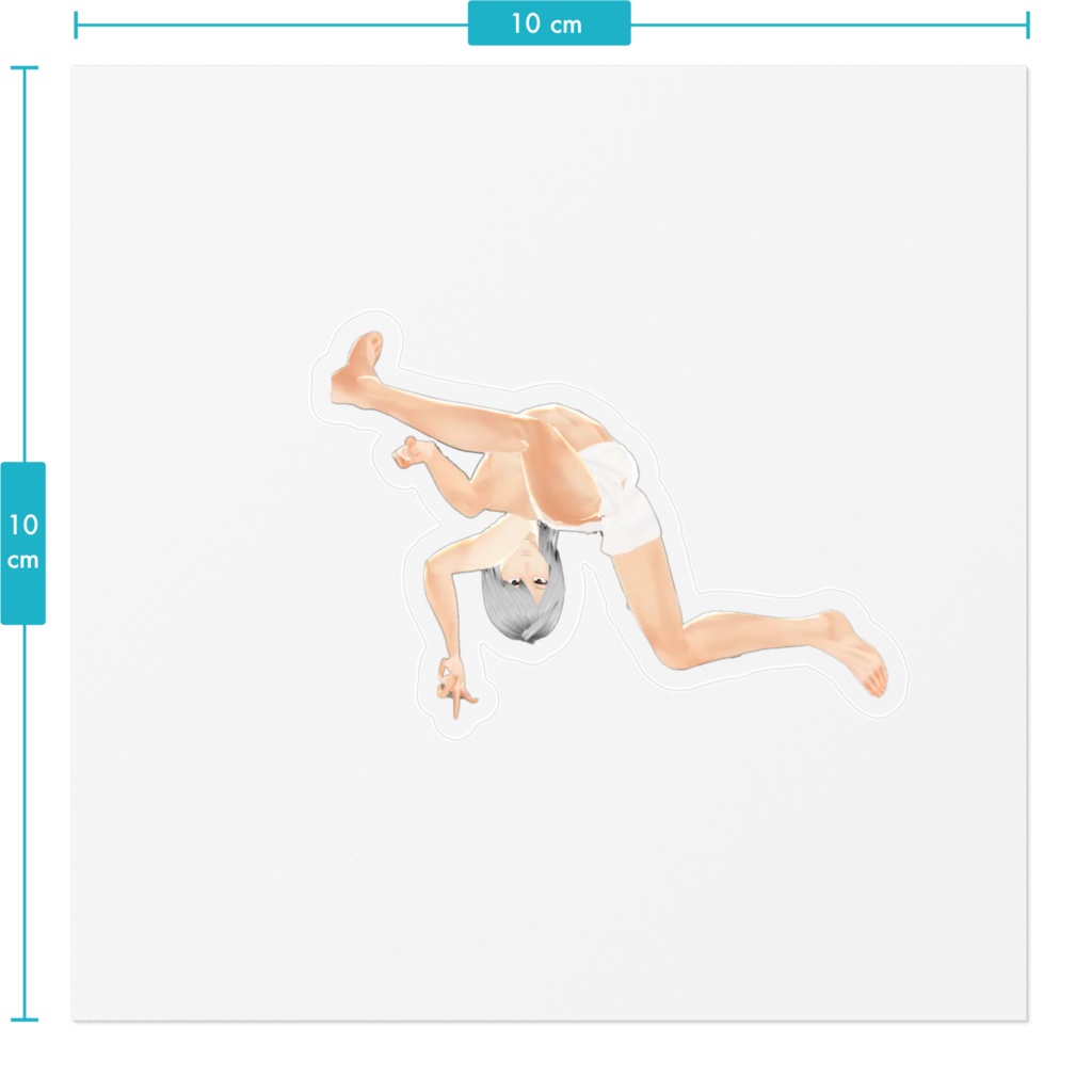 御手洗アルジェント 休養ステッカー2
