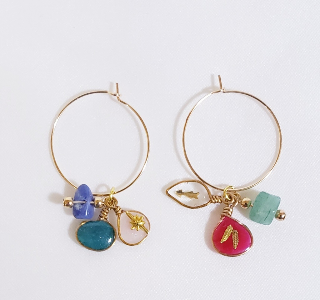 E003 *Mini Charm Set ミニチャームセット(ピアス)