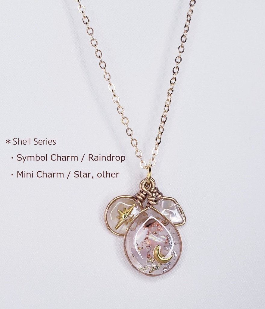 *Raindrop・シェル×フォイル/ シンボルチャーム(D004 )