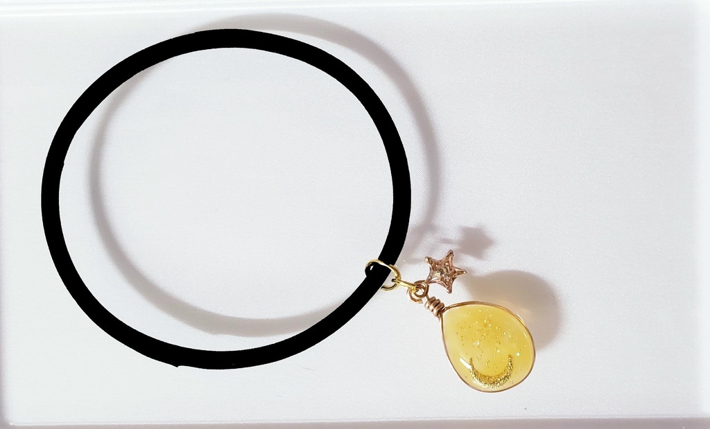 *Raindrop・イエロー/ シンボルチャーム(D003 )