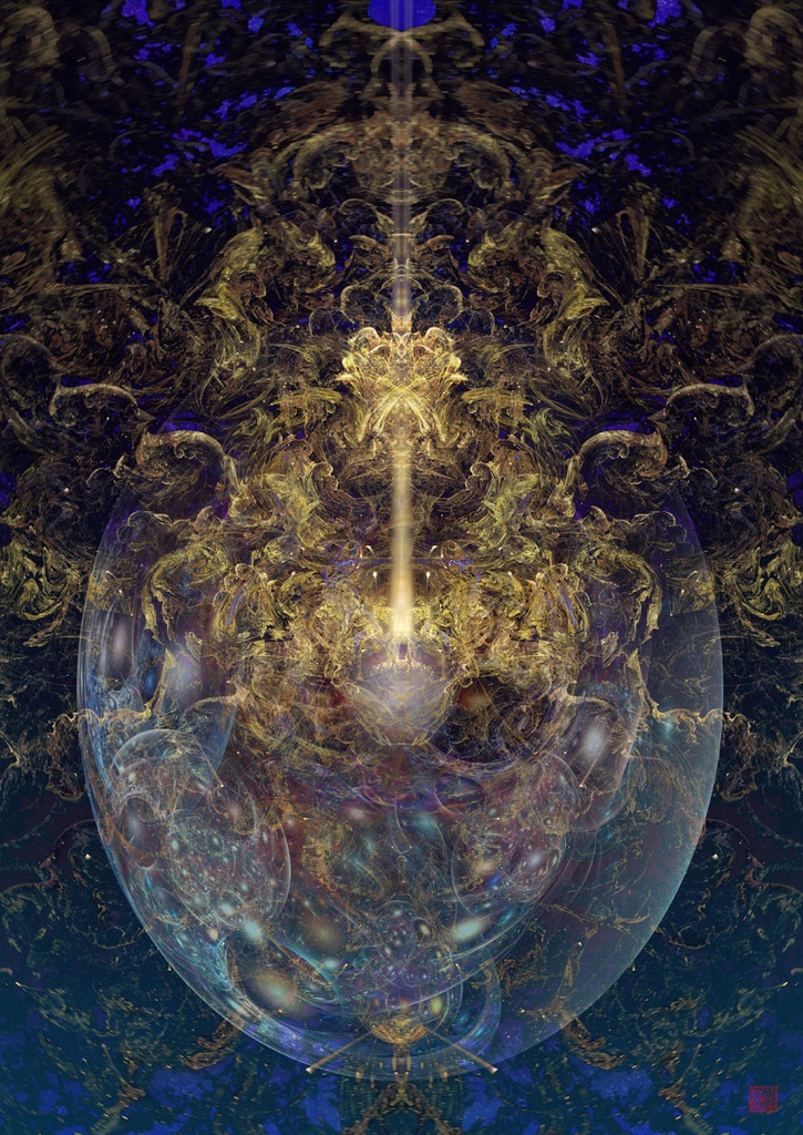 玉座在り　（アートプリント）