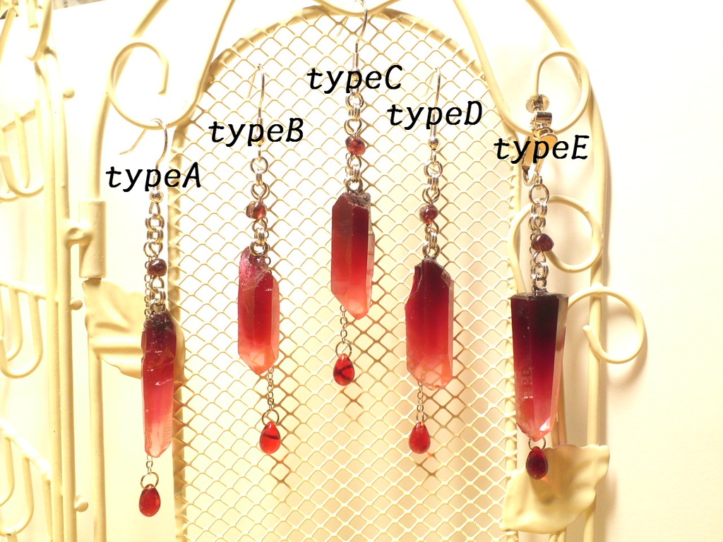 【鉱石レジン】あなたの血は美しく固まって。