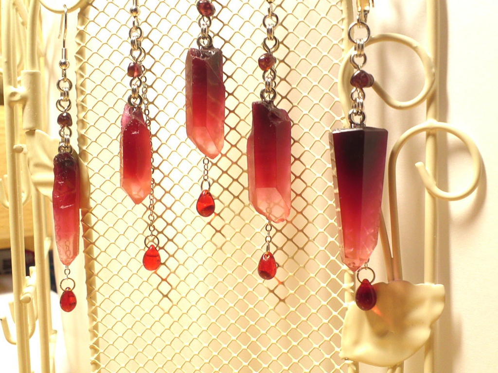 【鉱石レジン】あなたの血は美しく固まって。