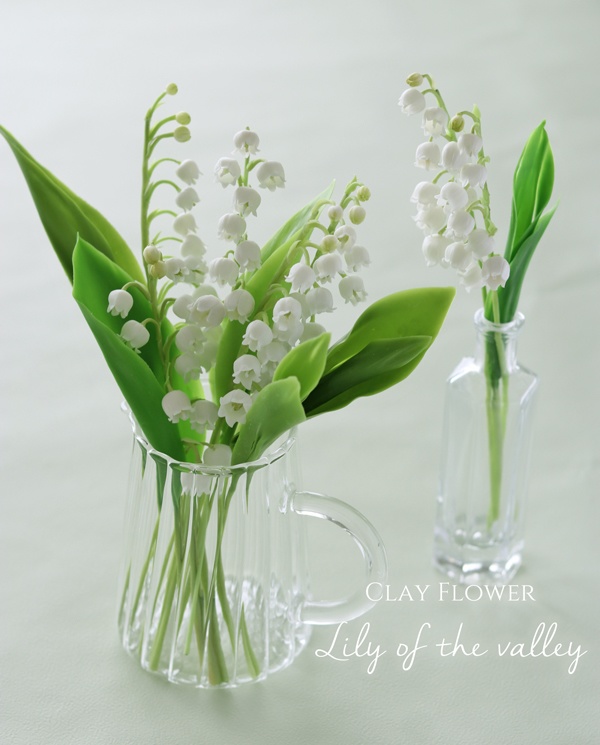 すずらんのクレイカッターLily of the valley Clay cutter 5個セット