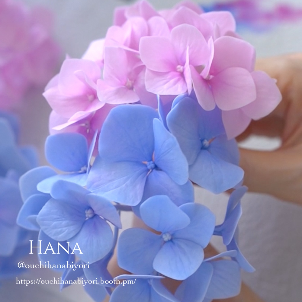 あじさいのベイナー Hydrangea Veiner 3個セット シリコンモールド、押し型、粘土用花脈