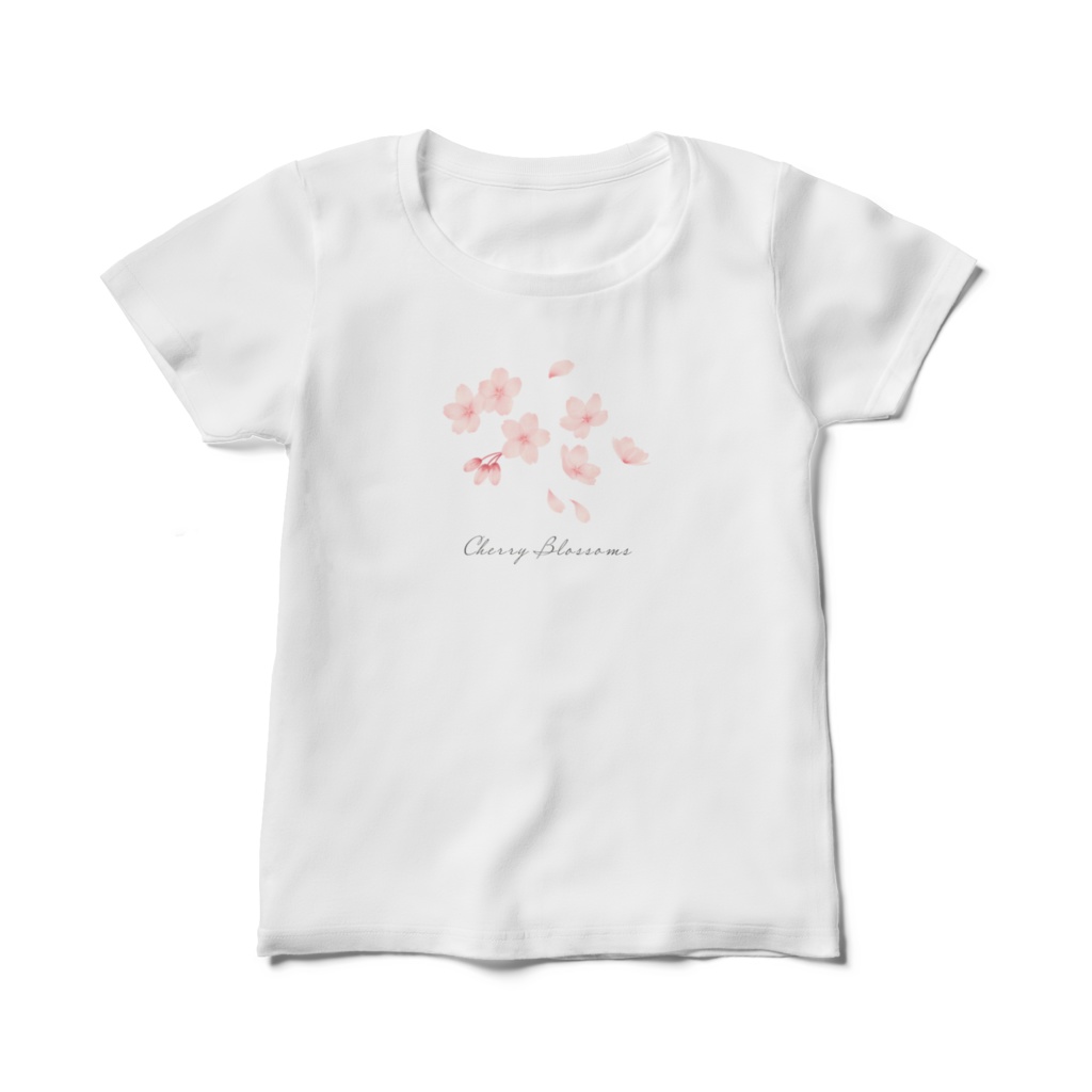 お花Tシャツ　桜