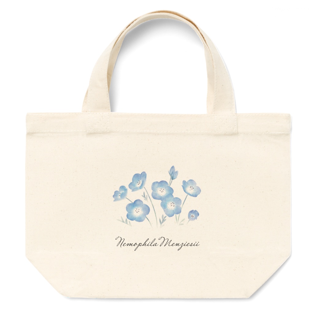 お花トートバッグS ネモフィラ