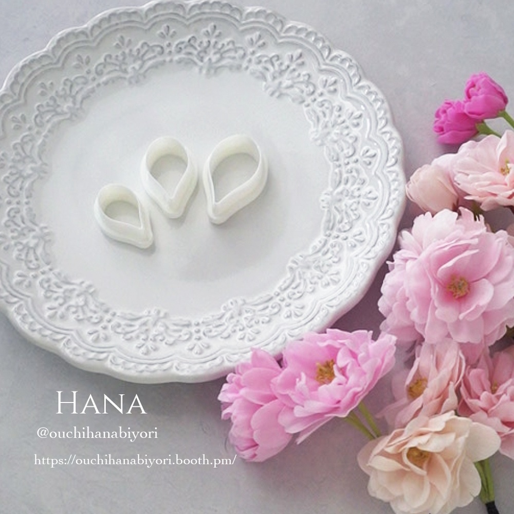 桜の花びらカッター Clay Cutter Sakura 3サイズセット