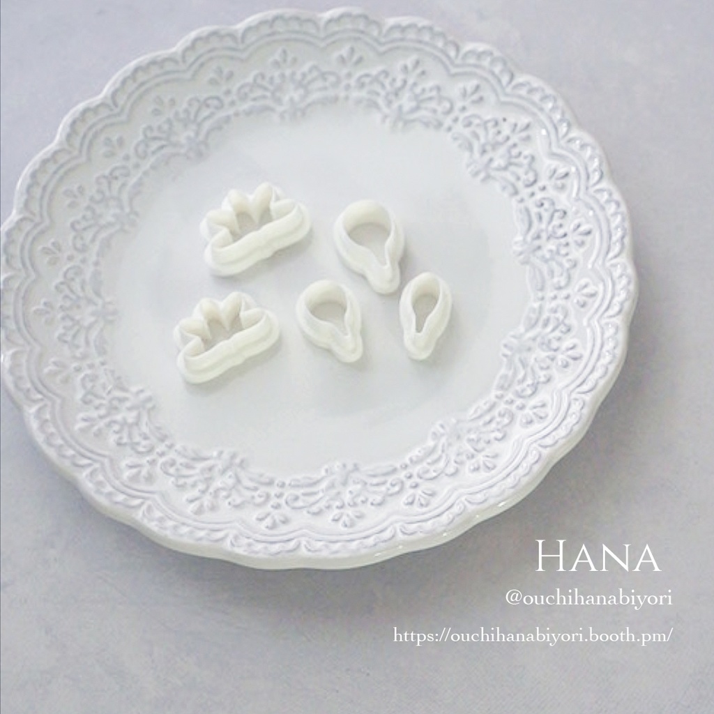 Japanese Apricot /Plum Blossom Cutter 梅の花のクレイカッター