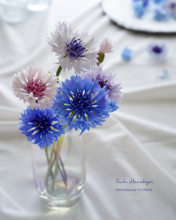 Corn flower cutter 矢車菊のカッターセット