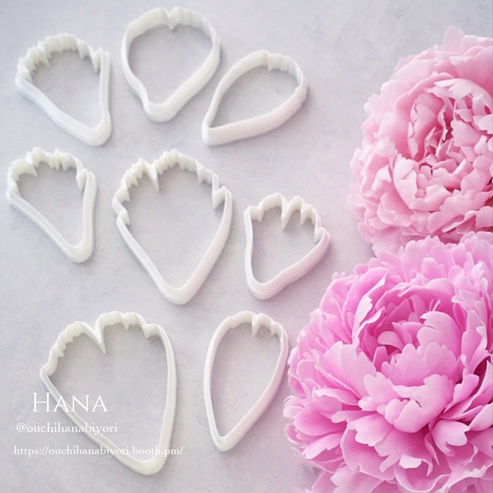 Peony Cutter 8種セット ピオニークレイカッター