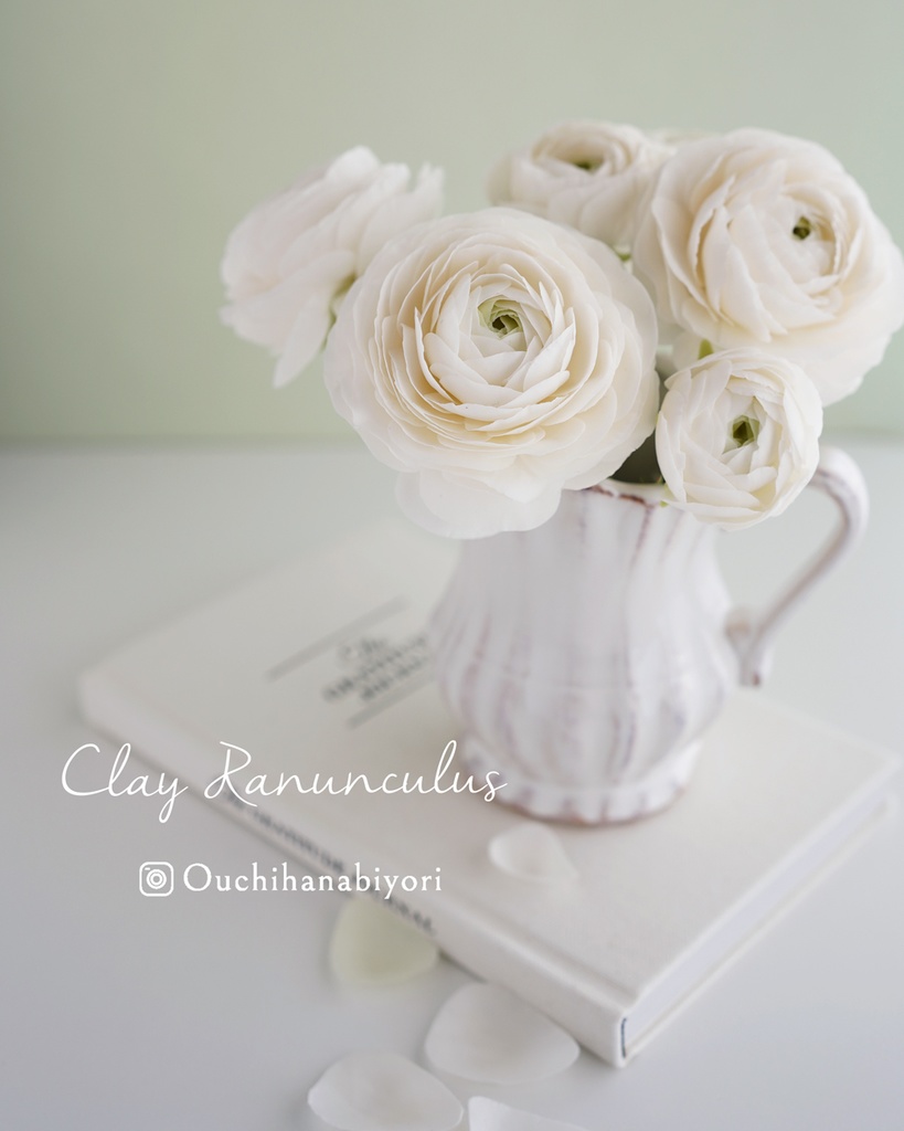 Ranunculus Petal & Sepal Cutter Set (7 pcs)ラナンキュラスのカッター7種類セット